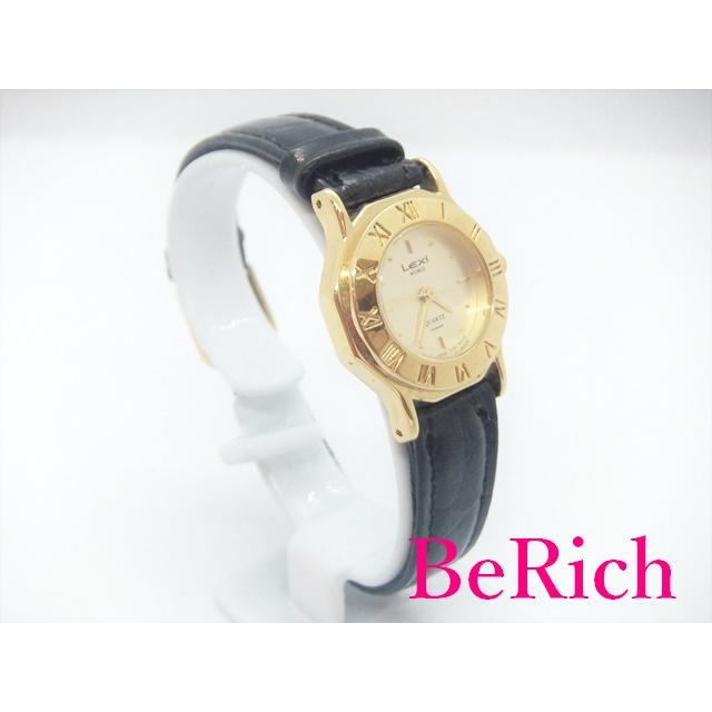 レキシー LEXI レディース 腕時計 L-54 ゴールド 文字盤 SS