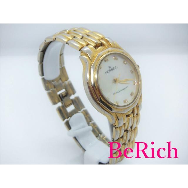 フォーベル FORBEL メンズ 腕時計 FB-1051M シェル 文字盤 SS ゴールド