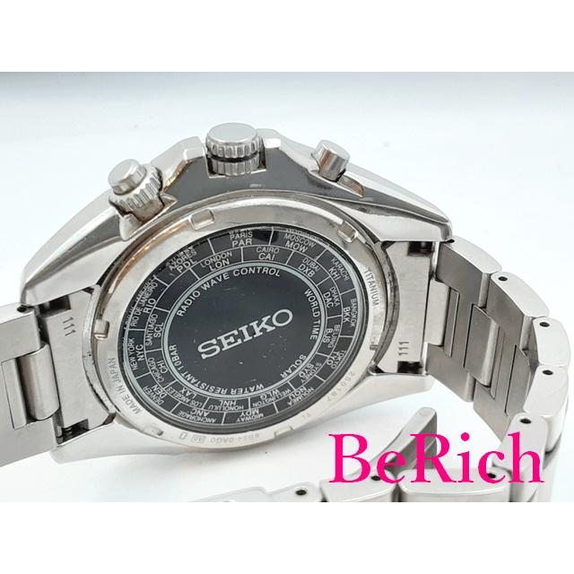 BRIGHTZ セイコー SEIKO ブライツ デイト ソーラー 電波 メンズ 腕時計