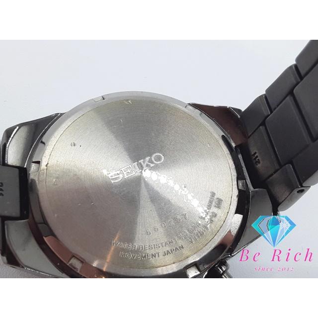 SEIKO（セイコー） ソーラー クロノグラフ メンズ 腕時計 デイト V176