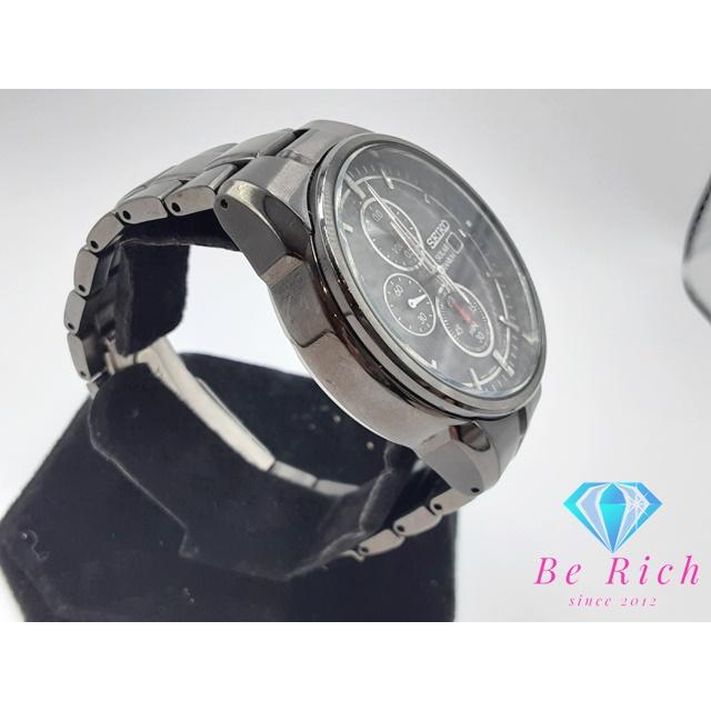 SEIKO セイコー V176-0AY0 ソーラー クロノ メンズ腕時計稼働品 SEIKO（セイコー） ソーラー クロノグラフ メンズ 腕時計 デイト V176