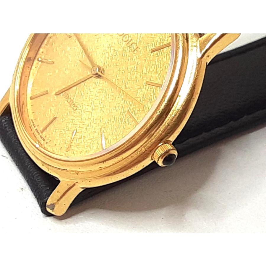 SEIKO セイコー ドルチェ メンズ 腕時計 8N41-6290 ゴールド 黒