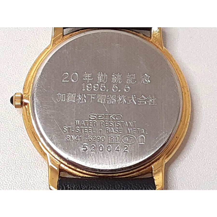SEIKOドルチェ年差クォーツメンズ腕時計SS/GP セイコー》ドルチェ年差クォーツ電池交換済み稼動 - メルカリ