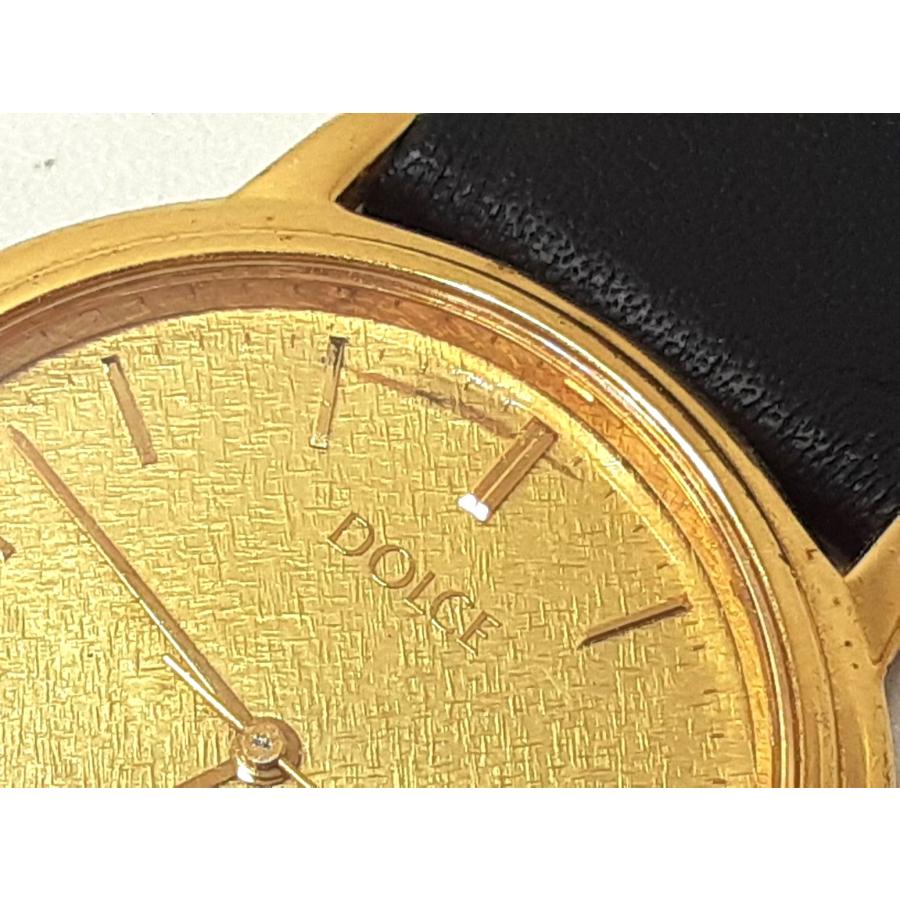SEIKOドルチェ年差クォーツメンズ腕時計SS/GP セイコー》ドルチェ年差クォーツ電池交換済み稼動 - メルカリ