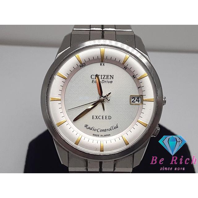 【新品未使用】シチズン　エクシード　チタン　H113-T009239 CITIZEN（シチズン） エクシード エコ ドライブ メンズ 腕時計 デイト