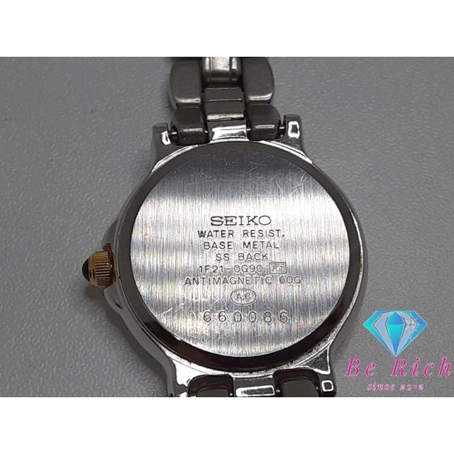 SEIKO（セイコー） ルーセント レディース 腕時計 1F21-0G90 ブルー 青 