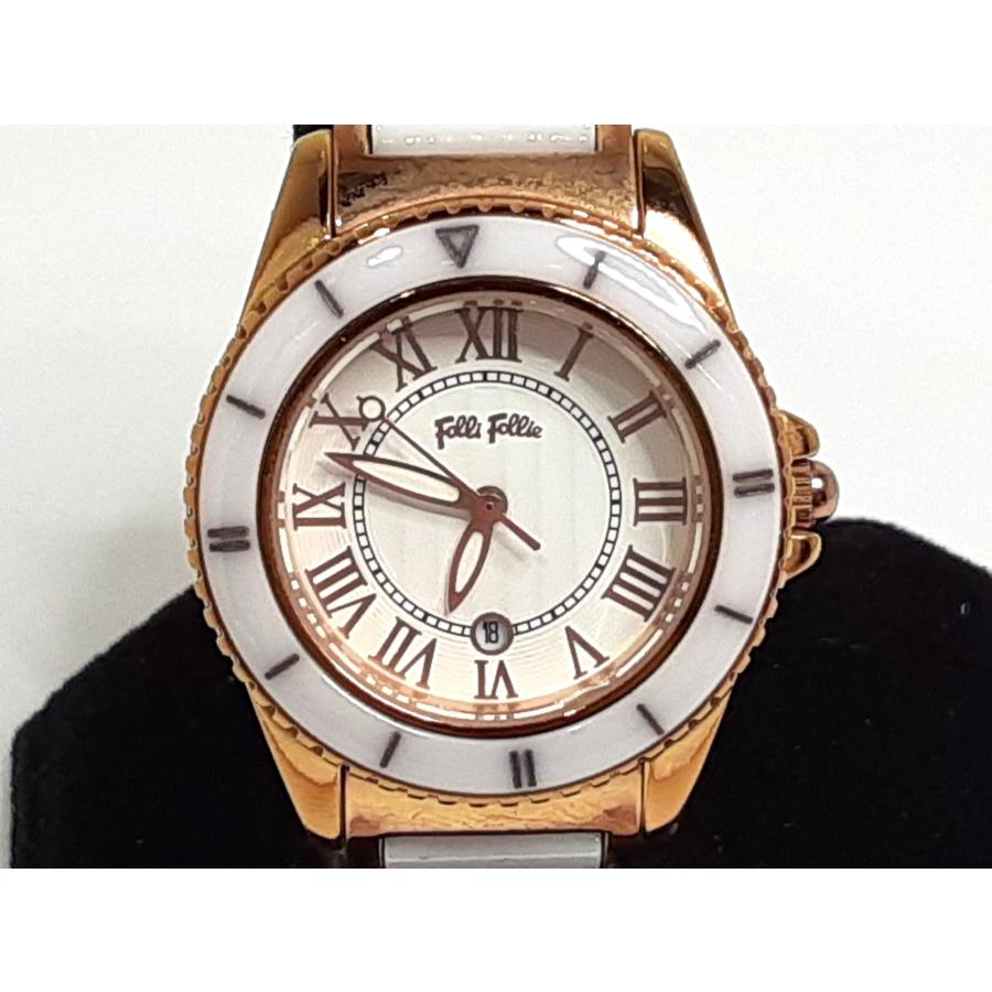Folli Follie（フォリフォリ） レディース 腕時計 WF6R069BD 白