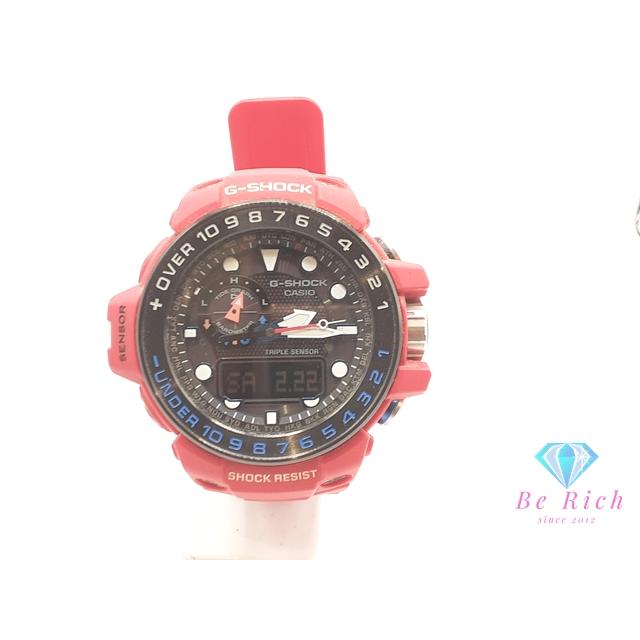 G-SHOCK カシオ CASIO ガルフマスター GWN-1000RD 電波 ソーラー
