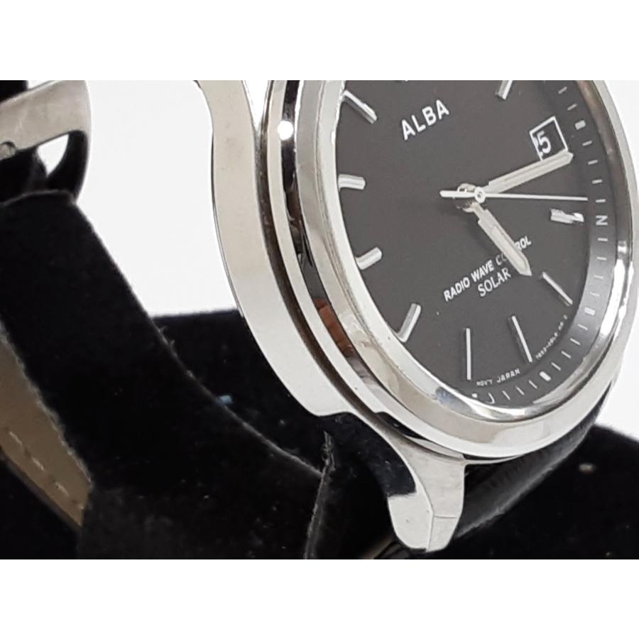 ALBA（SEIKO） セイコー SEIKO アルバ ソーラー 電波 メンズ 腕時計