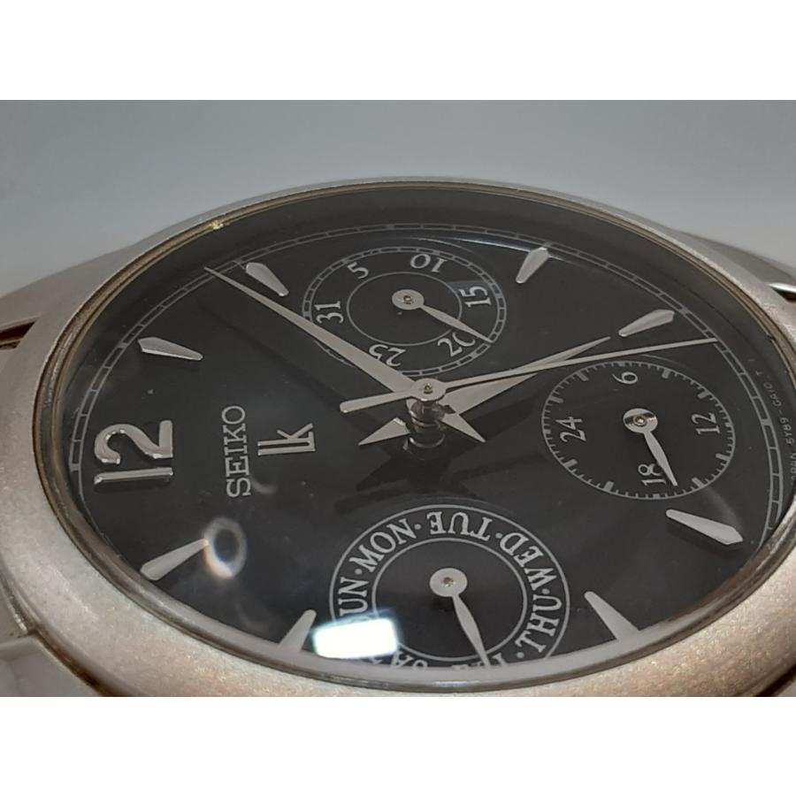 LUKIA セイコー SEIKO ルキア レディース 腕時計 5Y89-0A10 黒
