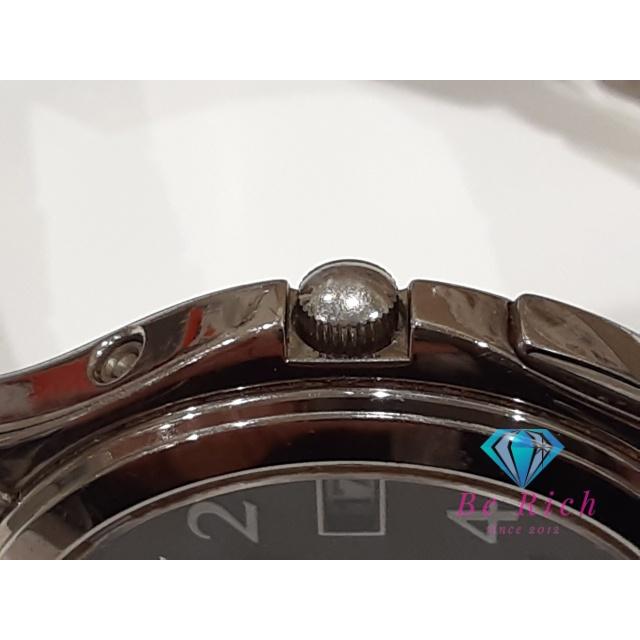 【稼動】 CITIZEN アテッサ 腕時計 黒文字盤 H110 ソーラー チタン CITIZEN（シチズン） アテッサ エコ ドライブ 電波 ソーラー メンズ