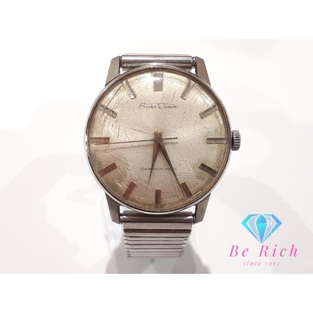 SEIKO CROWN クラウン　手巻き　21石　J15011　【美品】 セイコー クラウン J15011 SS Cal.560 21石 手巻 OH済 昭和38年/1963
