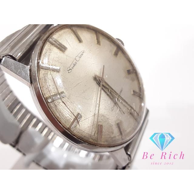 SEIKO CROWN クラウン　手巻き　21石　J15011　【美品】 セイコー クラウン J15011 SS Cal.560 21石 手巻 OH済 昭和38年/1963