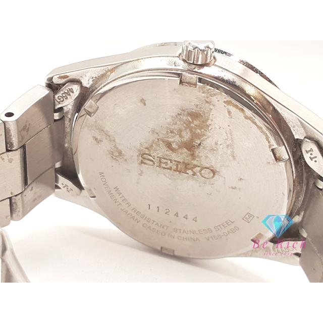 SEIKO（セイコー） ソーラー デイデイト メンズ 腕時計 4A5G1 白