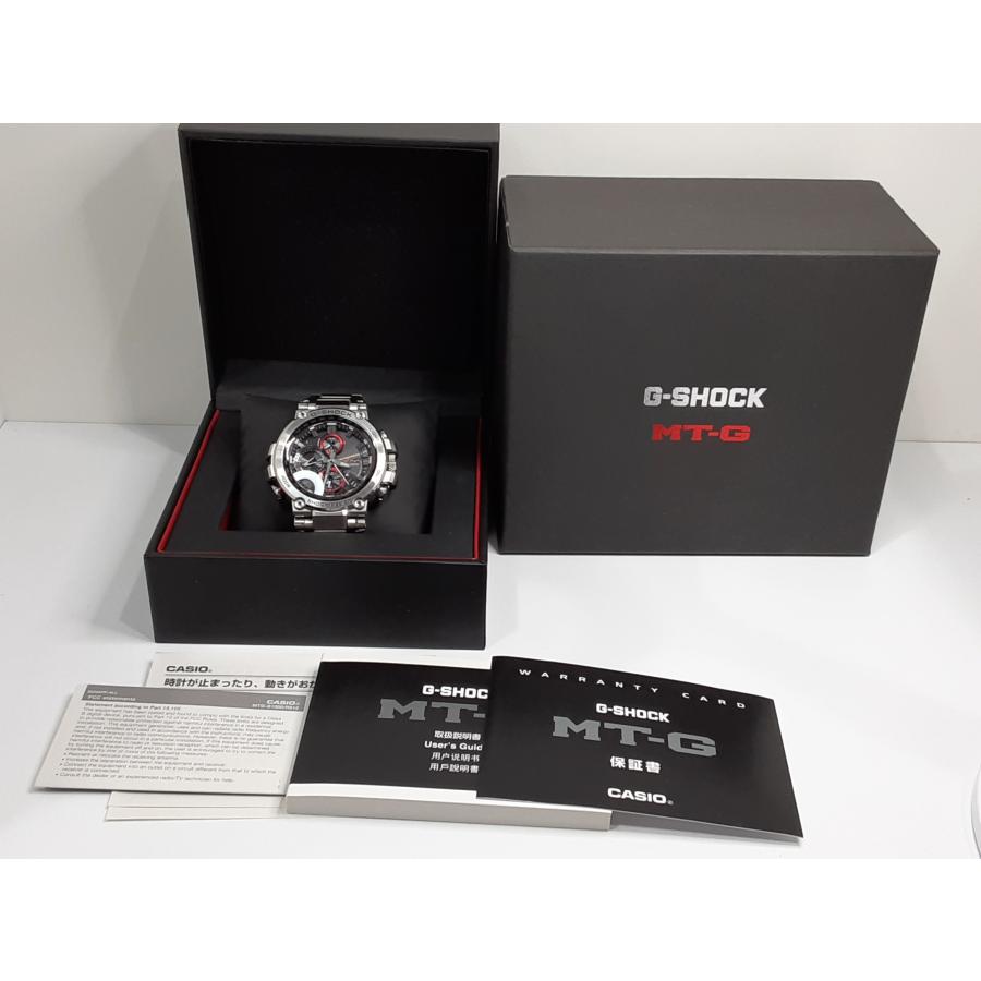 MT-G カシオ CASIO G-SHOCK メンズ 腕時計 MTG-B1000D-1AJF 黒