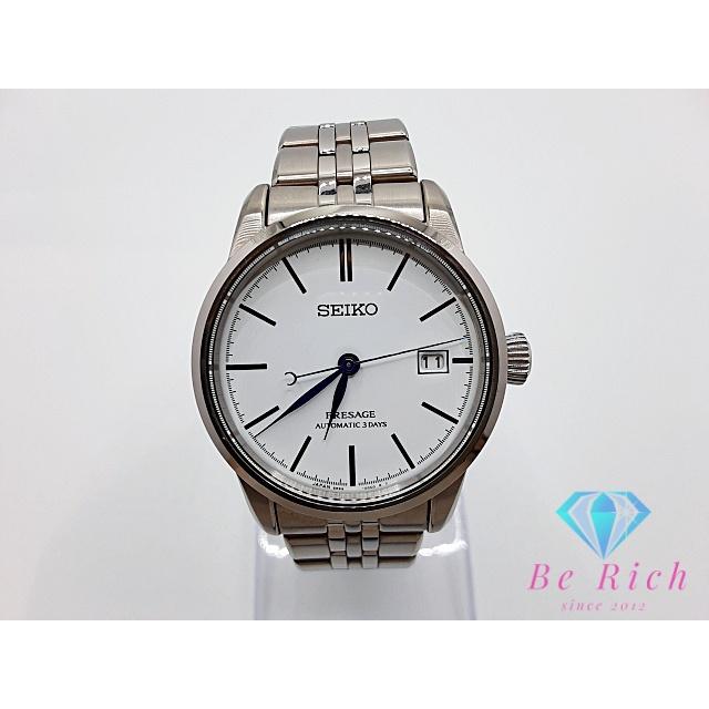 【ジャンク品】SEIKO セイコー　プレサージュデイデイト 自動巻き SEIKO（セイコー） プレサージュ デイト 自動巻き メンズ 腕時計 6R55
