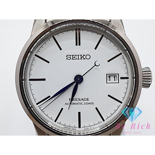 【ジャンク品】SEIKO セイコー　プレサージュデイデイト 自動巻き SEIKO（セイコー） プレサージュ デイト 自動巻き メンズ 腕時計 6R55