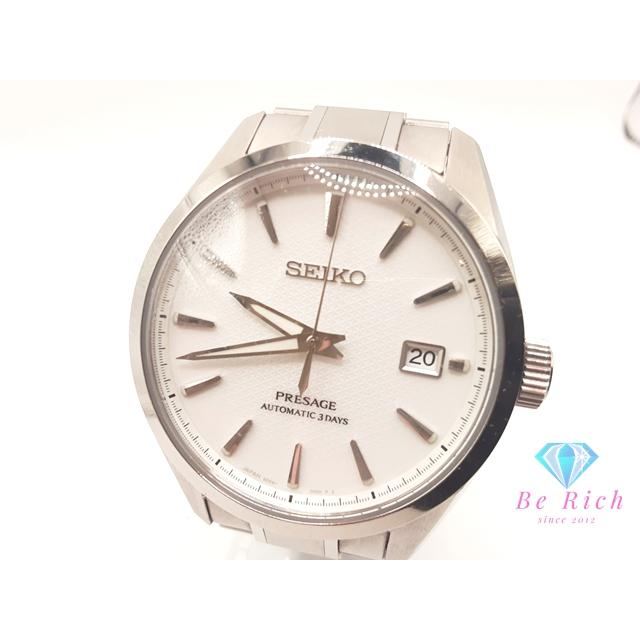 PRESAGE 美品 セイコー SEIKO プレサージュ デイト 自動巻き メンズ