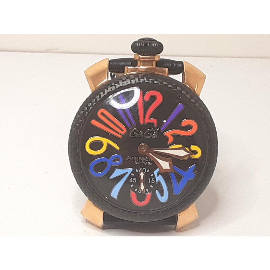 マヌアーレ ガガミラノ GAGA MILANO 48 MM 手巻き メンズ 腕時計