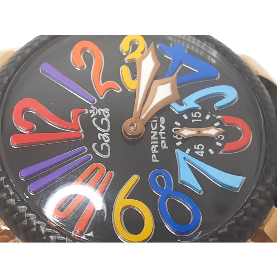 【付属品完備】GaGa MILANO ガガミラノ マヌアーレ 48mm 手巻き マヌアーレ ガガミラノ GAGA MILANO 48 MM 手巻き メンズ 腕時計