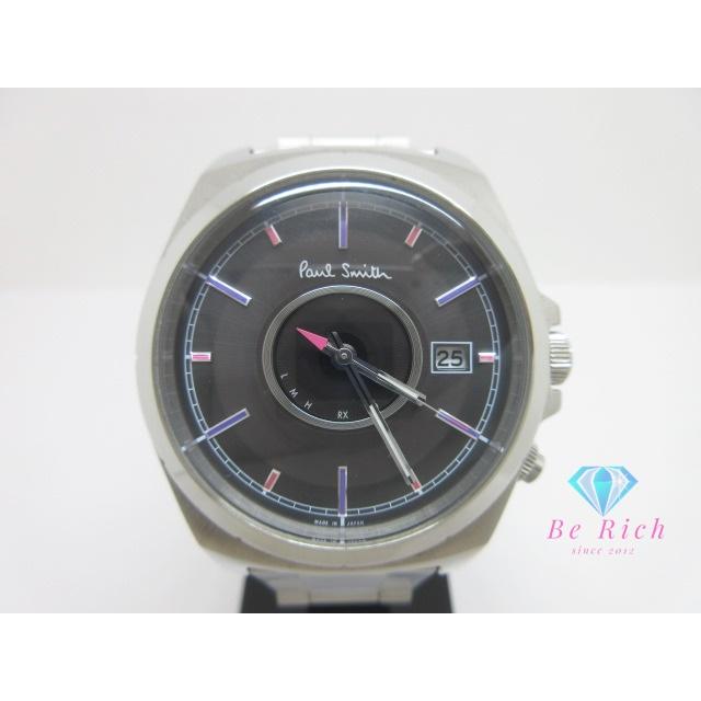 Paul Smith 腕時計 クローズドアイズ H416-T020879 Paul Smith（ポール・スミス） 電波 ソーラー メンズ 腕時計 デイト