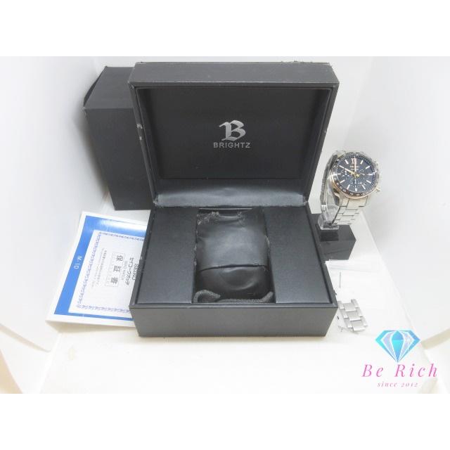 美品セイコーブライツメカニカル BRIGHTZ 美品 セイコー SEIKO ブライツ メカニカル クロノグラフ