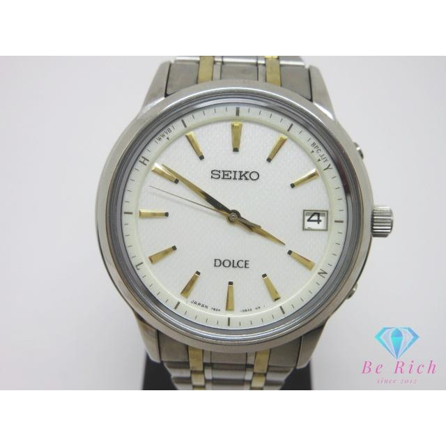 SEIKO DOLCE 7B24 ソーラー電波時計 SEIKO（セイコー） SEIKO Dolce ドルチェ ソーラー 電波 メンズ 腕時計