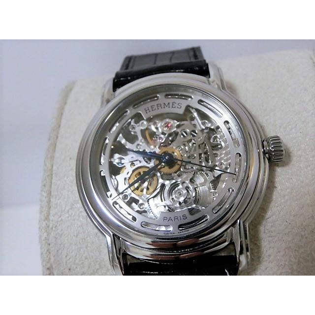HERMES エルメス セザム SM1.710 スケルトン メンズ 腕時計 自動 HERMES エルメス セザム SM1.710 スケルトン メンズ 腕時計 自動