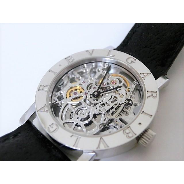 ブルガリ ブルガリブルガリ w33glsk スケルトン K18wg 750 無垢 メンズ 腕時計 レザー 自動巻き Bvlgari 中古 送料無料 Mk1633 Mk1633 ビーリッチヤフー店 通販 Yahoo ショッピング