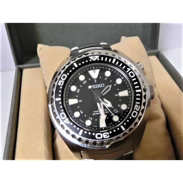 PROSPEX 美品 セイコー キネティック SUN019J1 5M85-0AB0 プロスペック