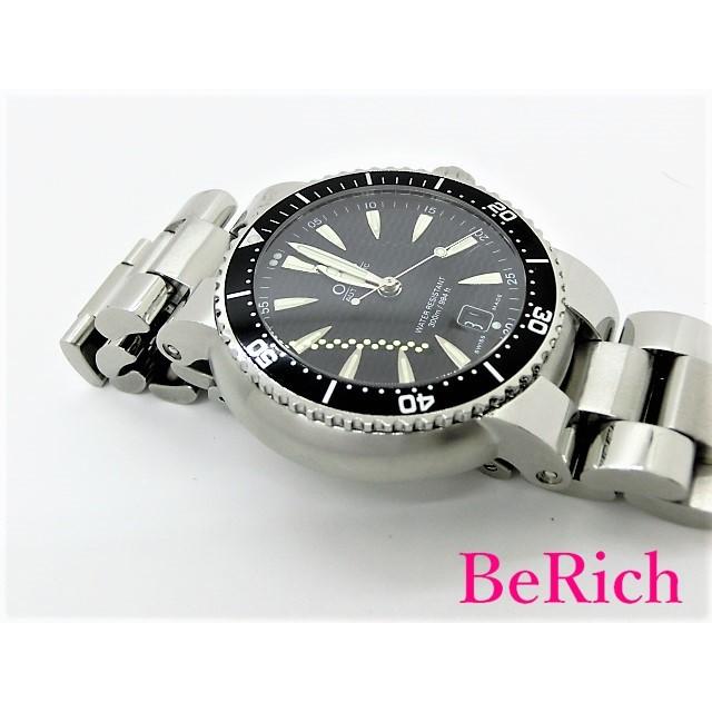 【美品】オリス ORIS 7533P ダイバーズ デイト 自動巻き ブラック ORIS オリス 7533P ダイバーズ デイト 自動巻き メンズ _809367