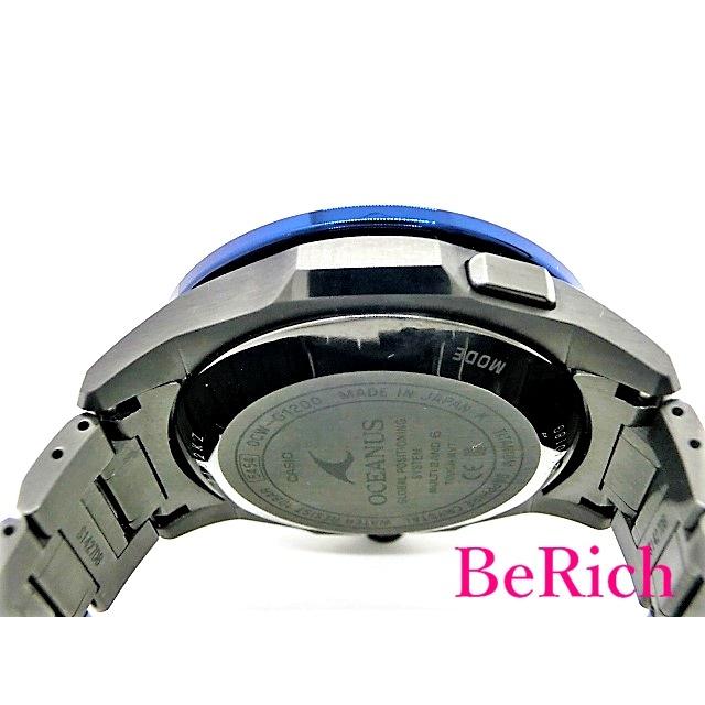 OCEANUS 美品 カシオ オシアナス OCW-G1200B-1AJF ハイブリッド電波 