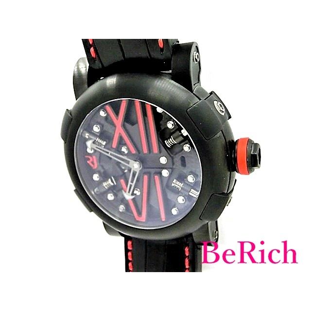 未使用品 ロマンジェローム RJ.T.AU.SP.005.04 世界99本限定 スチームパンク メンズ 腕時計 自動巻き SS/レザーmk2499