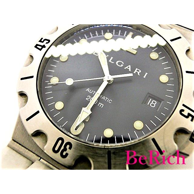 ブルガリ ディアゴノ スクーバ SD38S メンズ 腕時計 200ｍ防水 デイト 