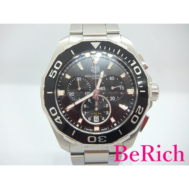 アクアレーサー 美品 タグ ホイヤー クロノグラフ デイト CAY111A  