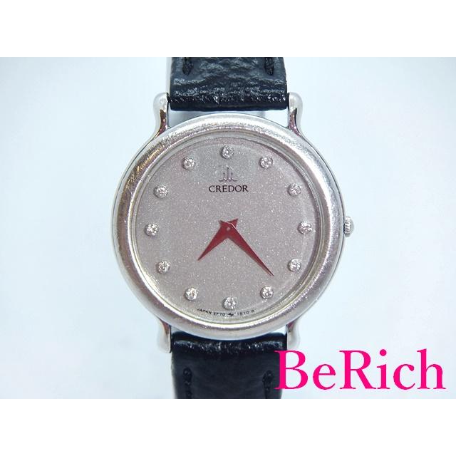 CREDOR セイコー クレドール SEIKO 2F70-0370 12P ダイヤ Pt900 CREDOR セイコー クレドール SEIKO 2F70-0370 12P ダイヤ Pt900