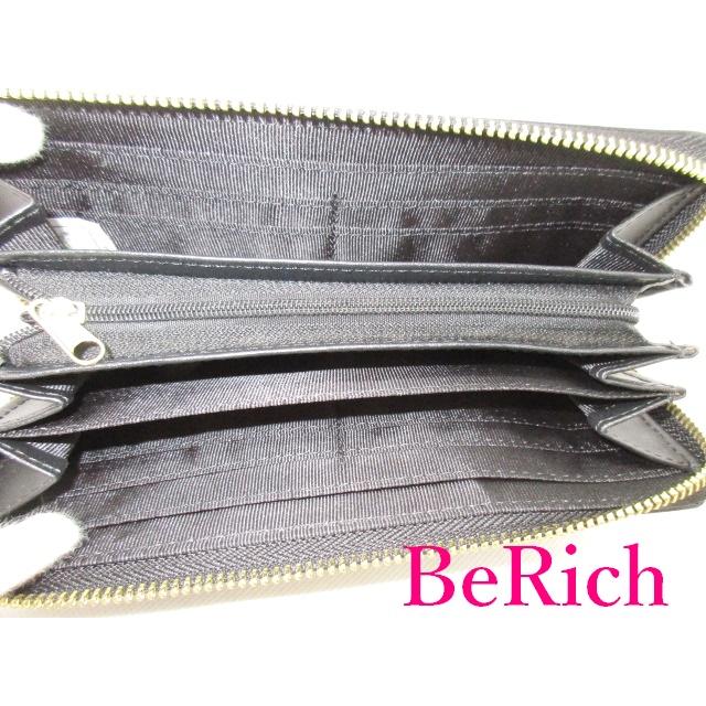 美品 マルサール Marsal ラウンド ファスナー 長財布 黒