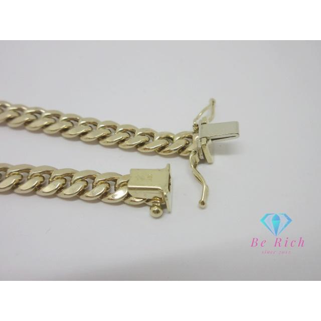 AVALANCHE アヴァランチ K10 YG 10K マイアミ ブレスレット KKP7895 10