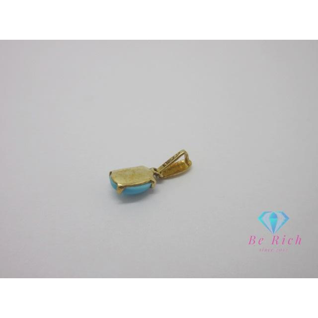 k18トルコ石ネックレス 750 ターコイズネックレス