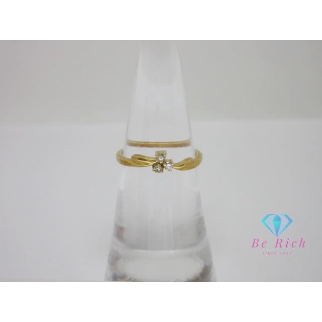 銀座ジュエリーマキシンプル ゴールドリングK18 10号