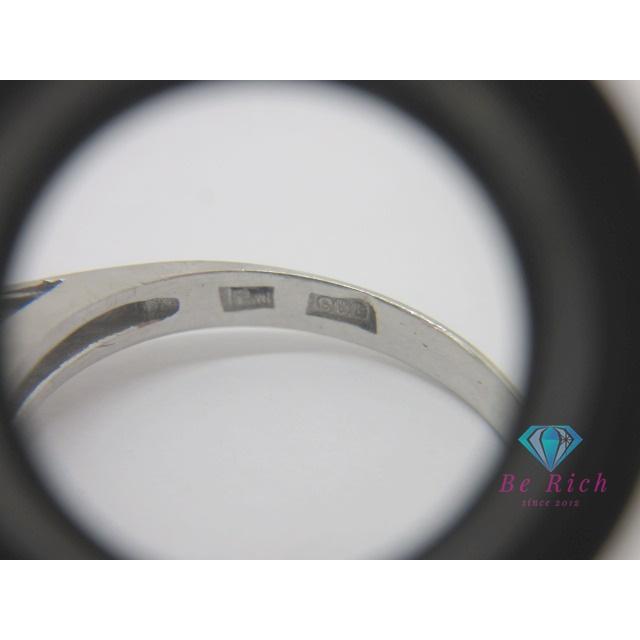 Pm900 プラチナ エメラルド 0.40ct ダイヤモンド 0.20ct 付 デザイン