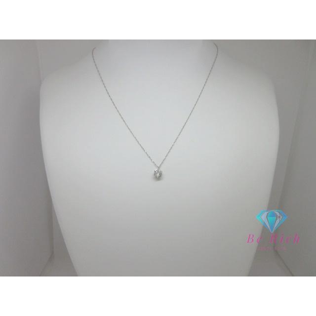 Pt999 Pt850 プラチナ ダイヤモンド 0.70ct 付 デザイン ネックレス