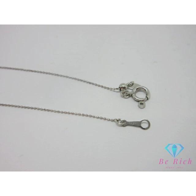 Pt850 プラチナ ダイヤモンド 0.185ct 付 デザイン プチ ネックレス ペンダント メレ 宝石 ジュエリー アクセサリー 【中古】 th14133_4