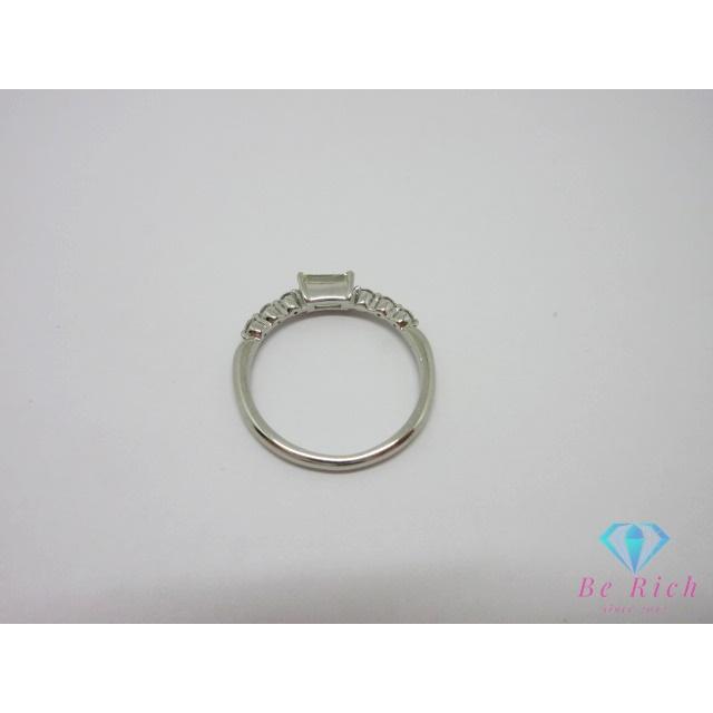 Pt900 プラチナ ダイヤモンド 0.29ct 0.15ct 付 デザイン リング 指輪