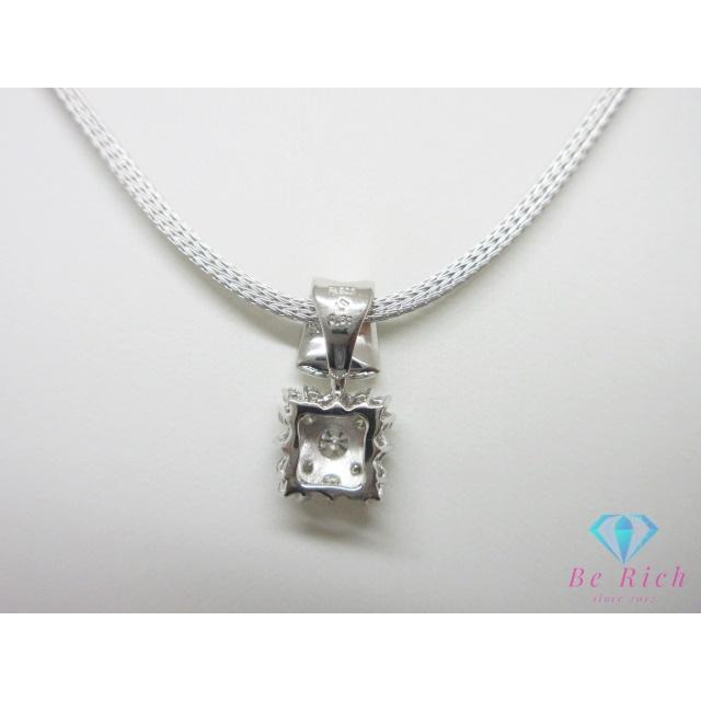 星の砂 HOSHI no SUNA プラチナ Pt900 K18 WG ダイヤモンド 0.61ct 付 ネックレス ペンダント 18金 750 メレ【中古】【送料無料】 th14748_3