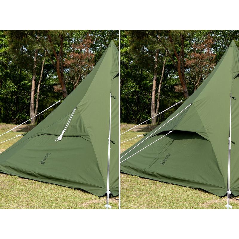 情熱セール アウトレット ディーオーディー DOD ワンポールテントRX M