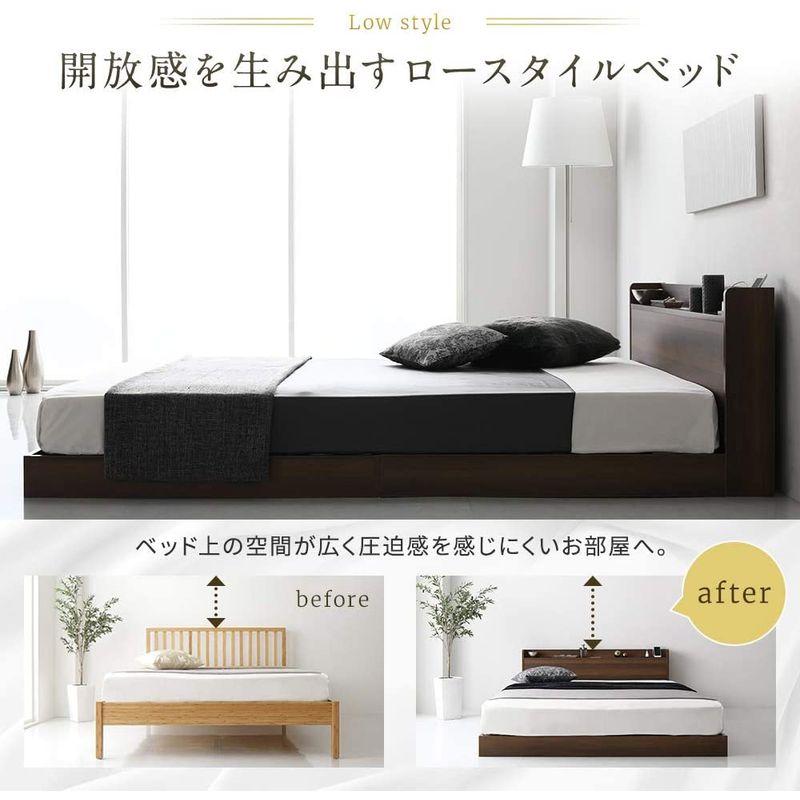 激安大特価 照明 棚 宮 ブラウン すのこ ローベッド ベッドフレームのみ セミシングル ベッド コンセント アペルティ Aperty ベッドフレーム Www Gatorheatandair Com