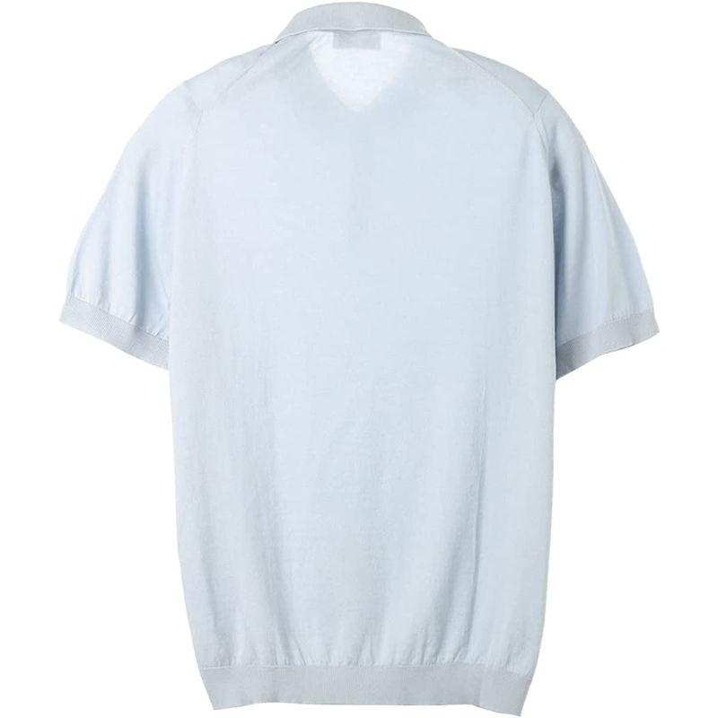 ジョンスメドレー) JOHN SMEDLEY ニットポロシャツ Mサイズ RHODES