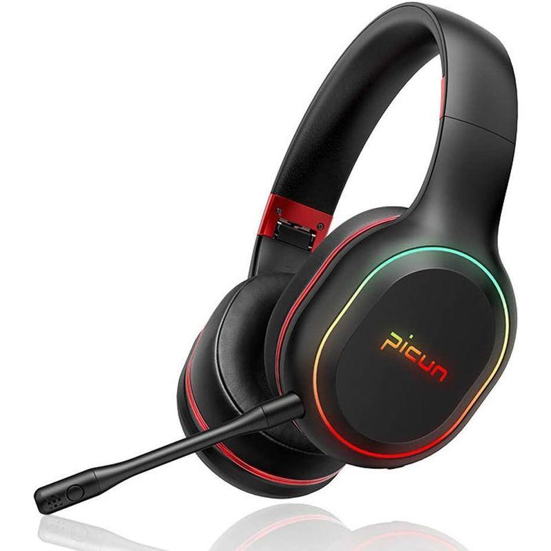 SLuB Bluetoothヘッドフォン オーバーイヤーゲーム ワイヤレス/有線/TF マイク付き 60時間再生 Hi-Fi ディープバス Bluetoothヘッドフォン オーバーイヤーゲーム ワイヤレス/有線/TF マイク付き 60時間再生 Hi Fi ディープバス