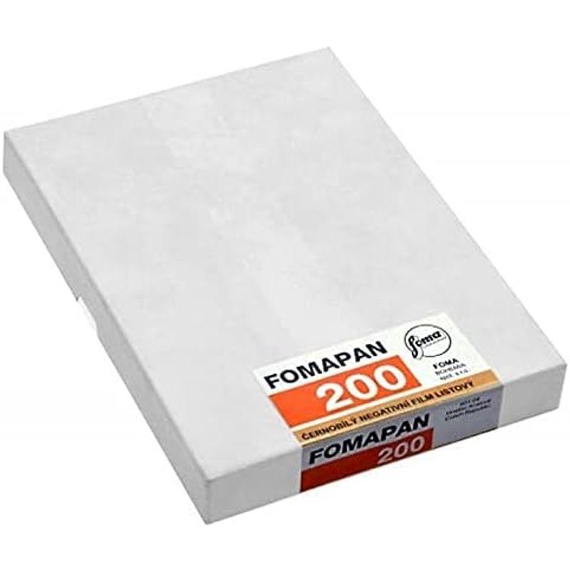 FOMA　FOMAPAN200　白黒ネガフィルム　4x5　50枚